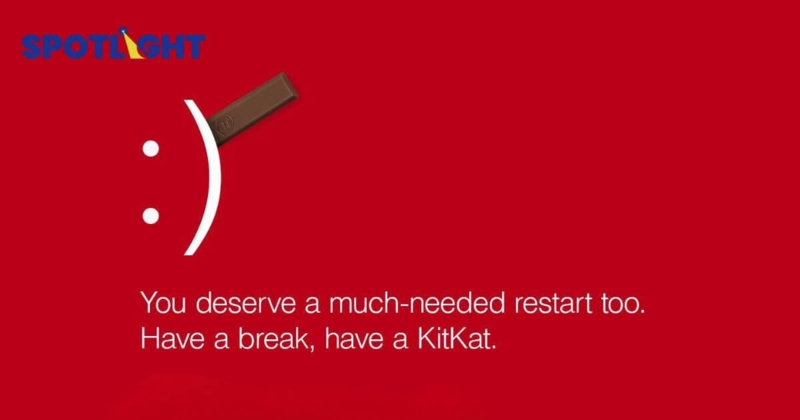 KitKat เกาะกระแสการตลาดจากวิกฤต CrowdStrike คิดแคมเปญอย่างสร้างสรรค์