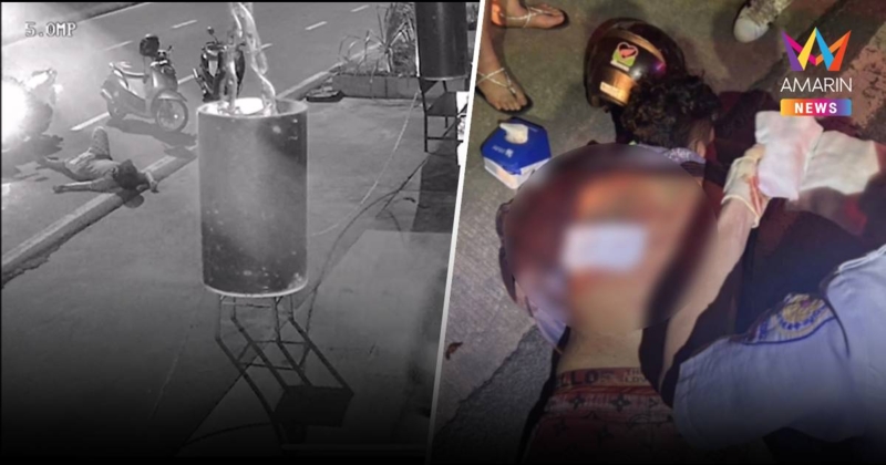 หนุ่ม 17 โดนแทงแข็งใจซิ่งหนีตาย เล่าระทึกวินาทีโดนบุกแทงหลังเหวอะ