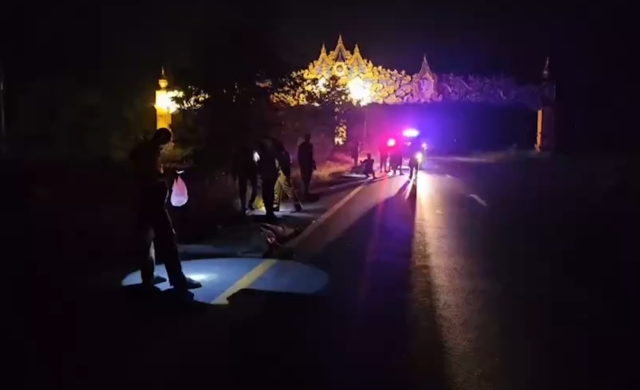 สยอง! ชายถูกรถชน หัวขาดกระเด็นเข้าพงหญ้า