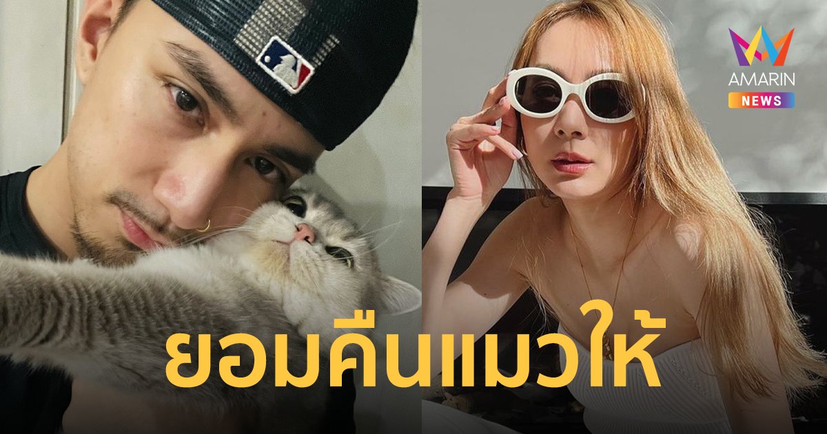 "ธามไท" โผล่คอมเมนต์ "โฟร์ ศกลรัตน์" ยอมคืนแมวให้ แต่ 4 สิ่งนี้ไม่คืน!
