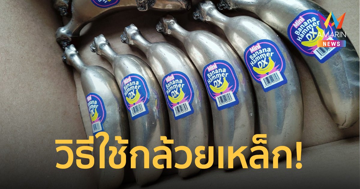 แห่แชร์ กล้วยเหล็ก สินค้าสุดแปลก ชาวเน็ตงงกินได้ไหม โรงงานเผยเอาไว้ตอก